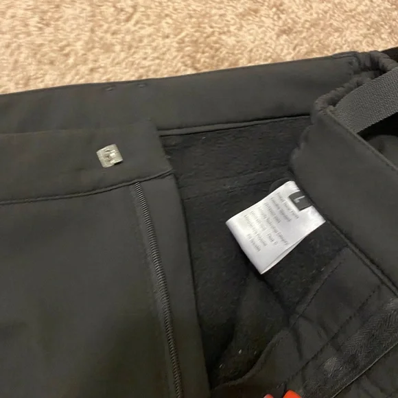🛑SOLD🛑SOLD🛑WEI TEK TACTICAL/SKI Durable Black Cargo Pants w/Adjustable Waistband - Picture 11 of 15